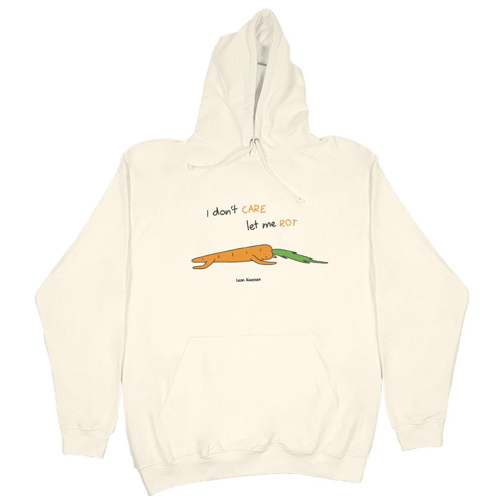 carrot hoodie cream