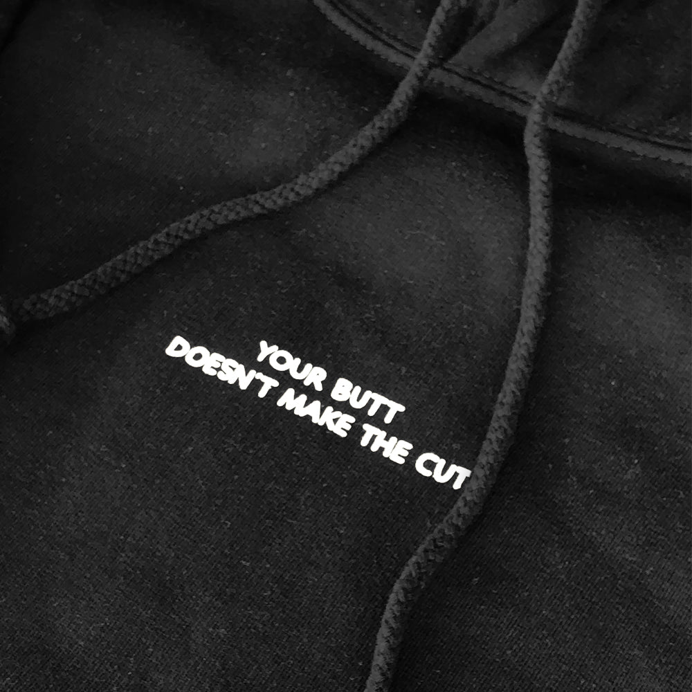 THEE cut hoodie（BLACK）